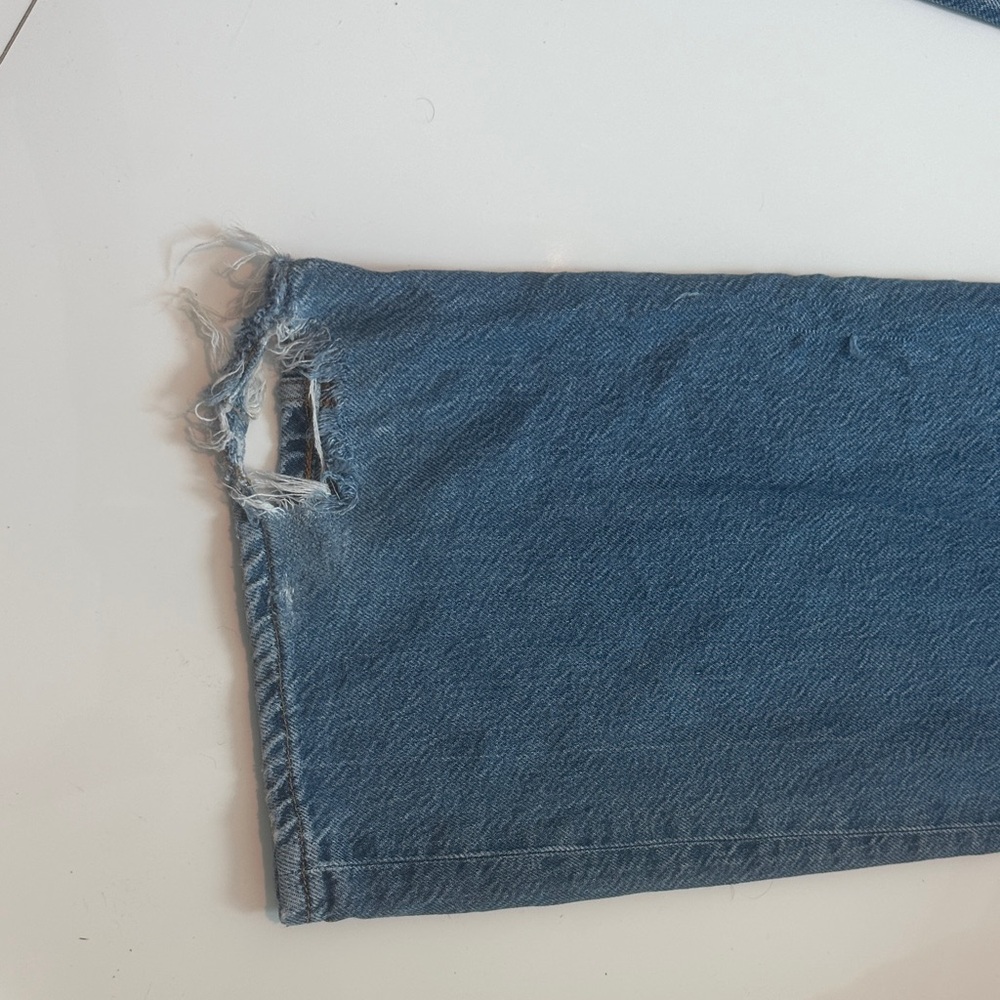 Rag & Bone Logan Low-Rise Wide Leg Jeans - Picture 7 of 7
